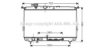 AVA QUALITY COOLING HYA2107 Radiator, engine cooling